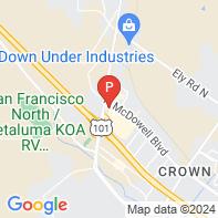 View Map of 1383 North McDowell Blvd,Petaluma,CA,94954